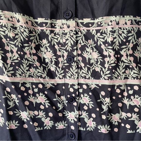 National Pull On Floral Midi Skirt Women's M Petite Challis Pockets Fairy Boho - Picture 6 of 15